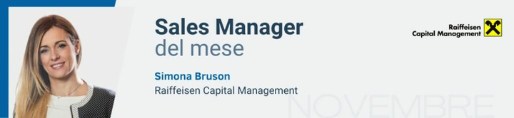Simona Bruson, Senior Sales Manager per l'Italia di Raiffensein Capital