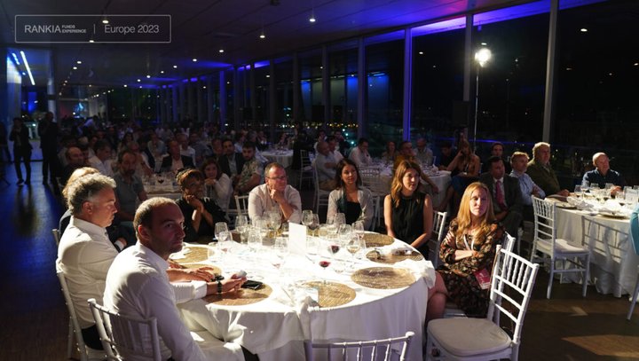 Ceremony dinner Funds Experience Europe 2023