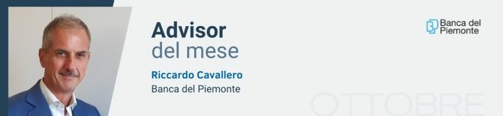 Riccardo Cavallero, advisor presso Banca del Piemonte