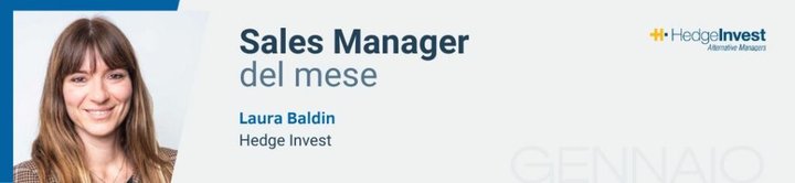 Laura Baldin, Head of Sales and Marketing di Hedge Invest